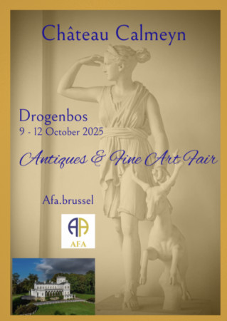 Drees Archeo au cœur de la première édition d’Antiques & Fine Art Fair au Château Calmeyn-Rey