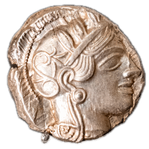 Tétradrachme d’Athènes, 490 – 407 avant J-C.