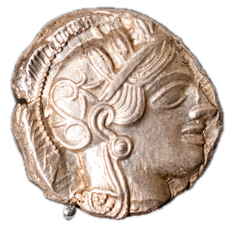 T&eacute;tradrachme d&rsquo;Ath&egrave;nes, 490 &ndash; 407 avant J-C.